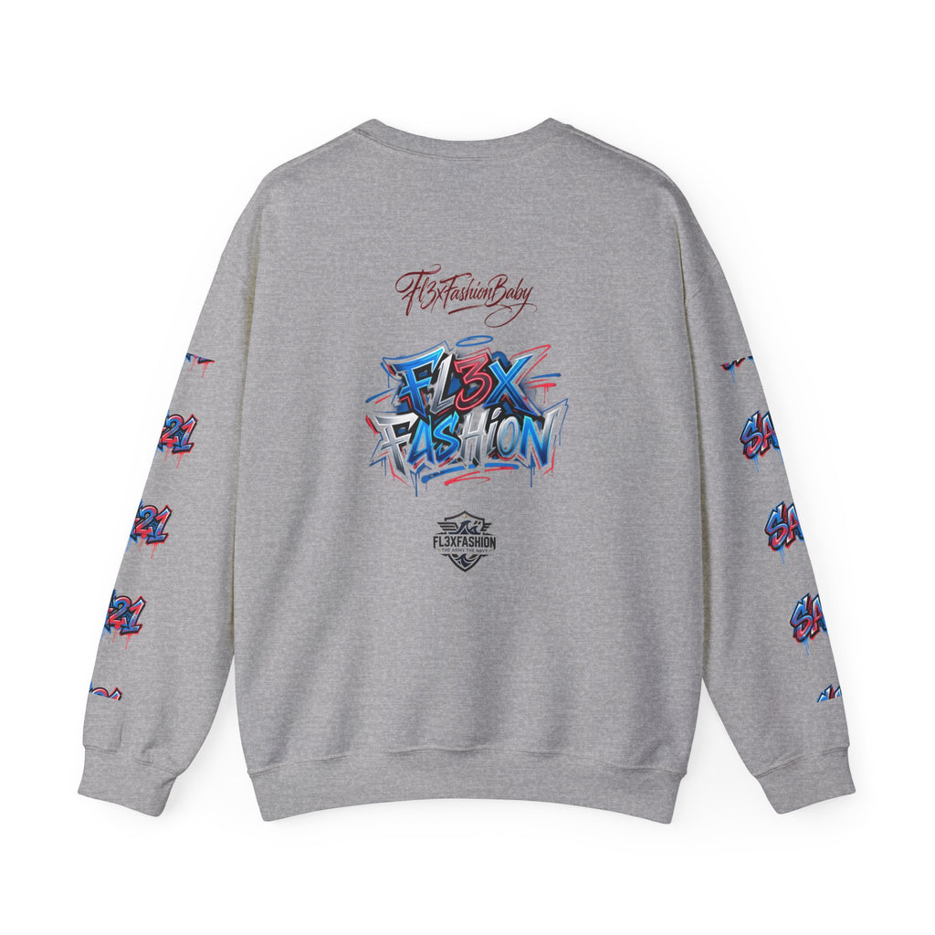 Graffiti "From the Trap to the Mob" Crewneck Sweatshirt