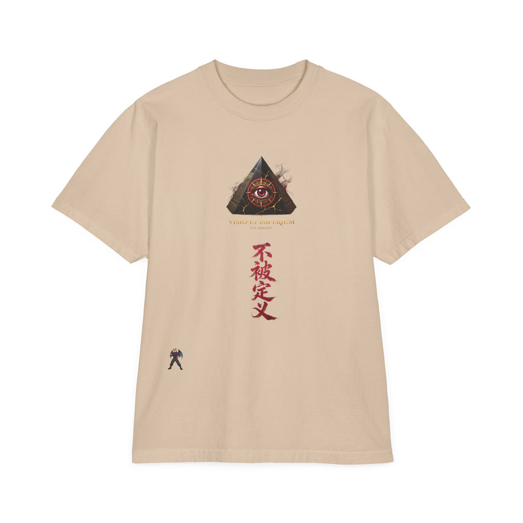 Graphic T-Shirt — Eye Pyramid & Kanji Streetwear Tee