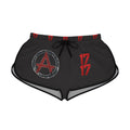 Relaxed Women's Shorts — Red '17' & Morning Star Graphic