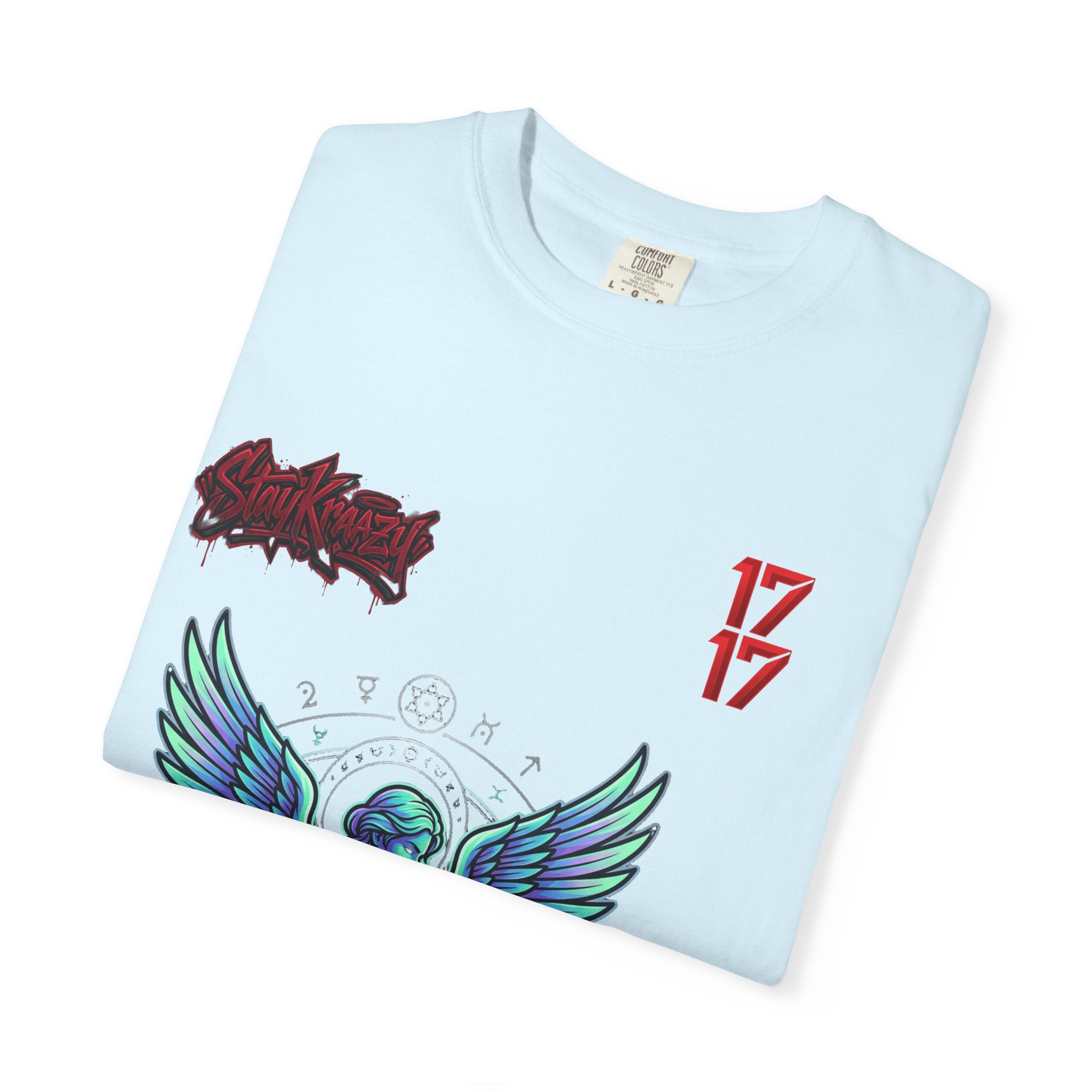 Angel & Devil Graphic T-Shirt — '24 Hours To Live' Streetwear