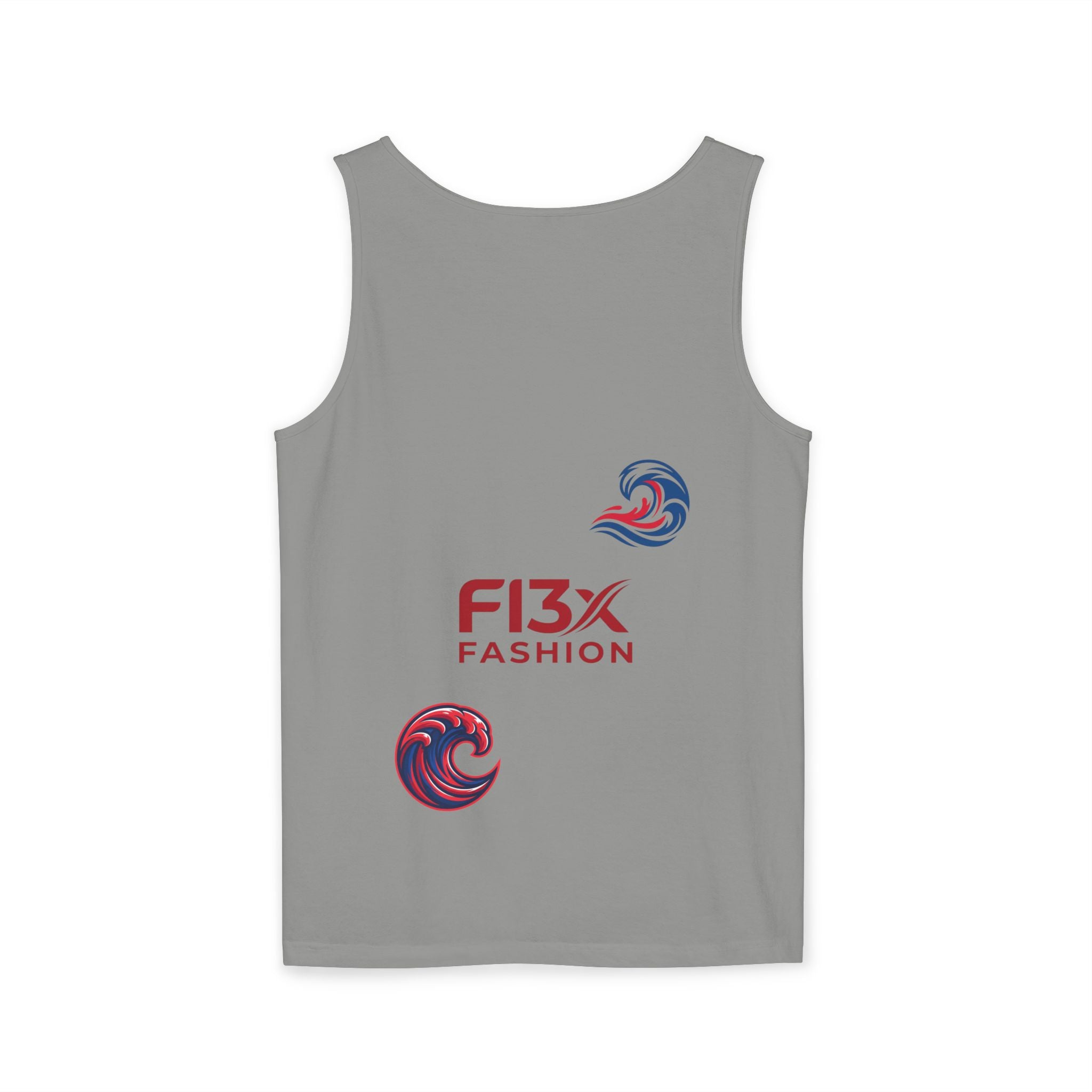 Graphic Tank Top — Colorful Street Art & Drip Logo Design
