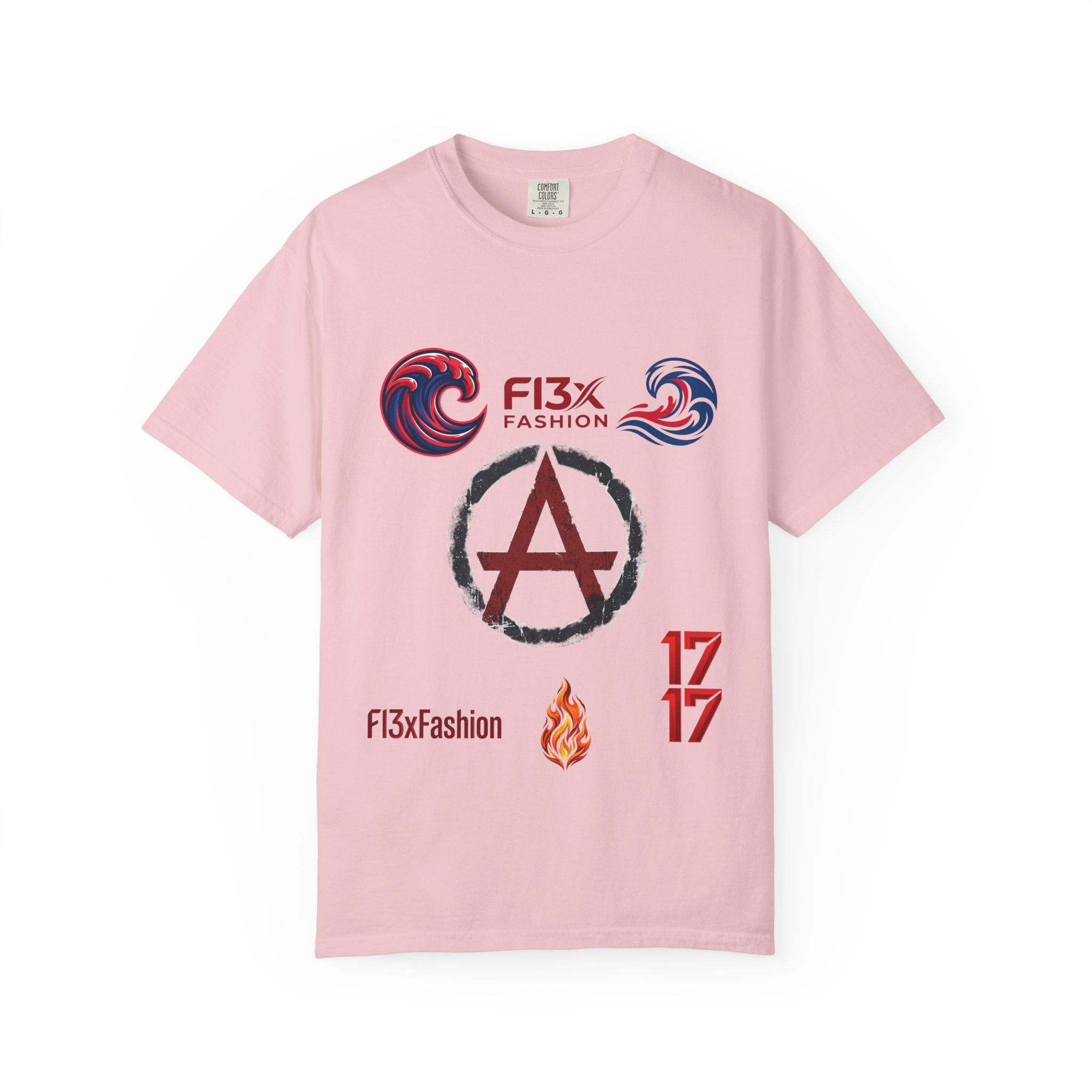 Graphic T-Shirt — 'Just Be You' FI3x Fashion Wave Logo Tee
