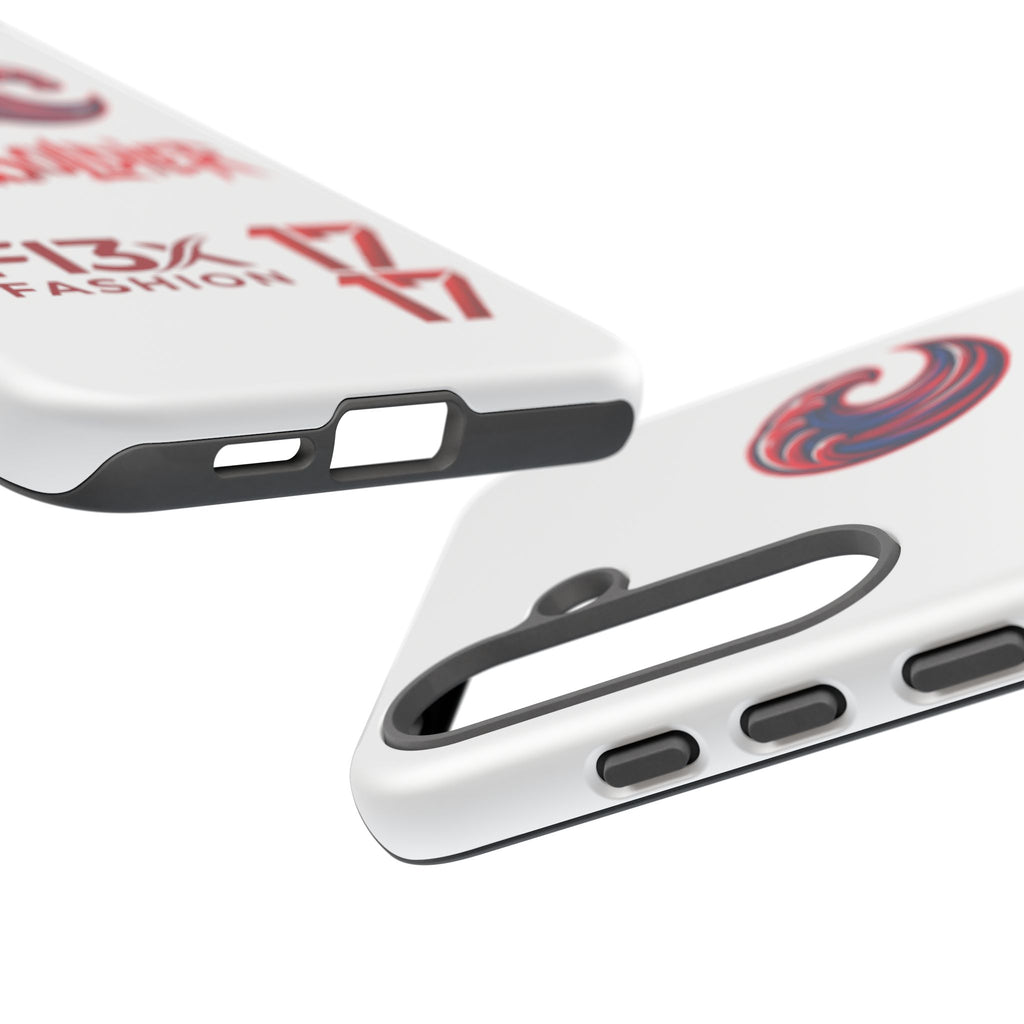Phone Case — 'ImaSoldier' Red Wave Protective Hard Case