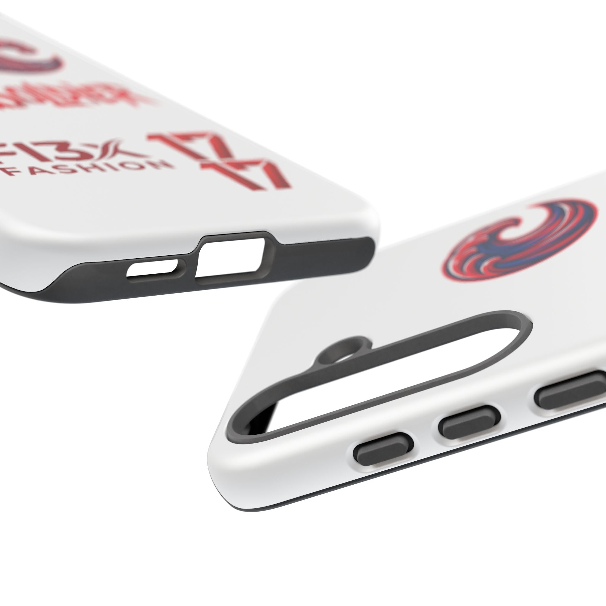 Phone Case — 'ImaSoldier' Red Wave Protective Hard Case