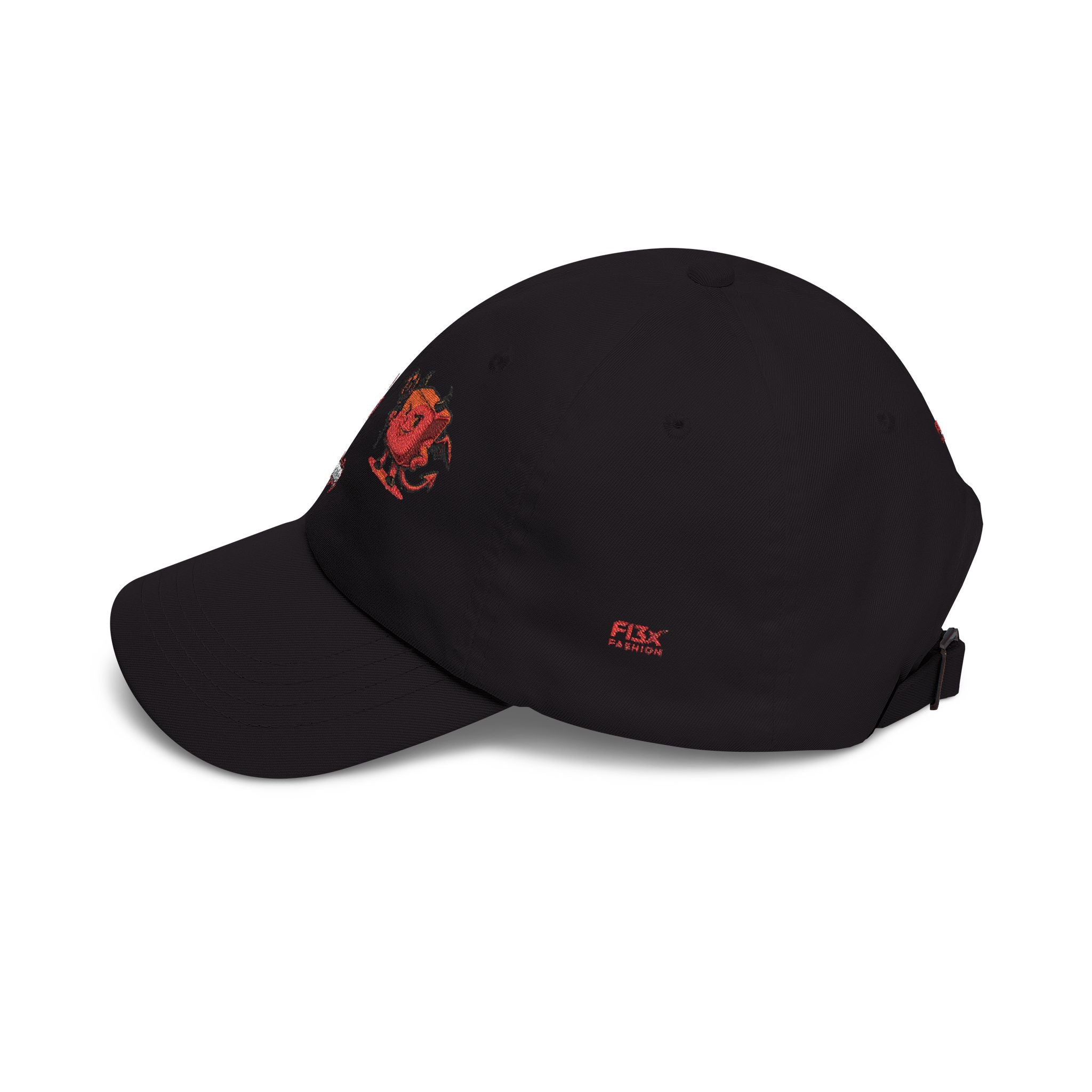 Devil Pixel Dad Cap – Retro Gaming Graphic Baseball Hat