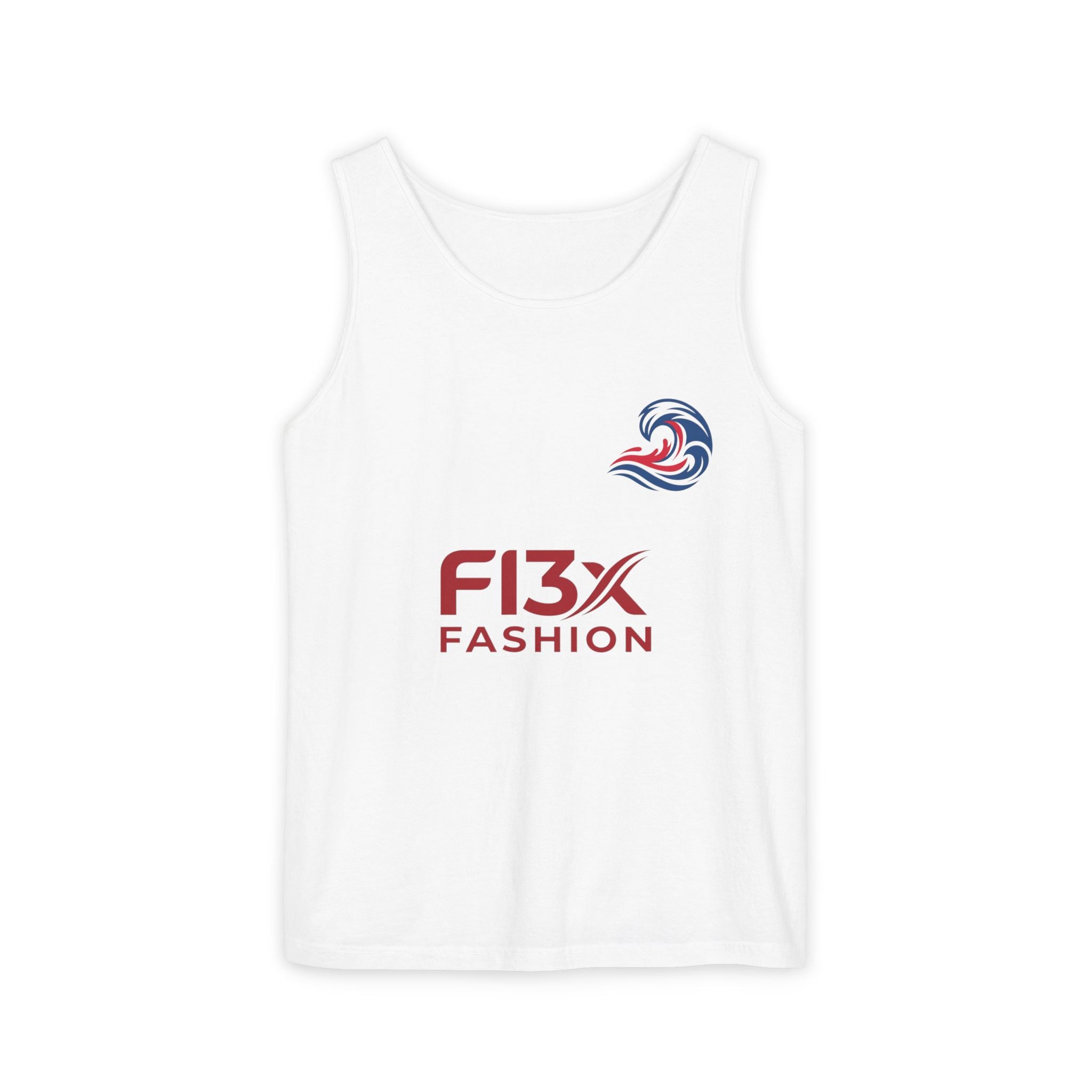 Graphic Tank Top - Colorful Cosmic Woman Illustration