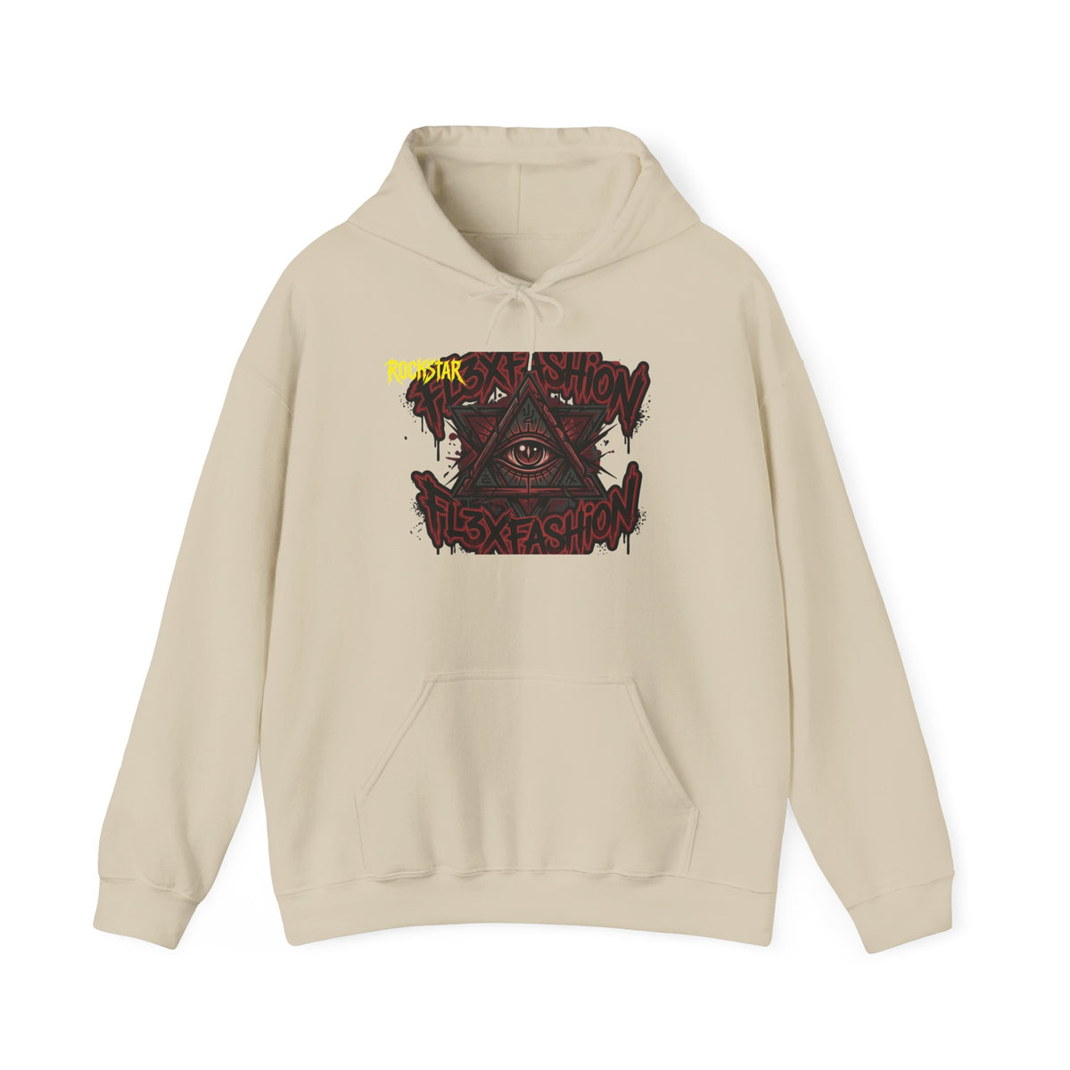Conspiracy Eye Graphic Hoodie — All-Seeing Eye Streetwear Sweatshirt