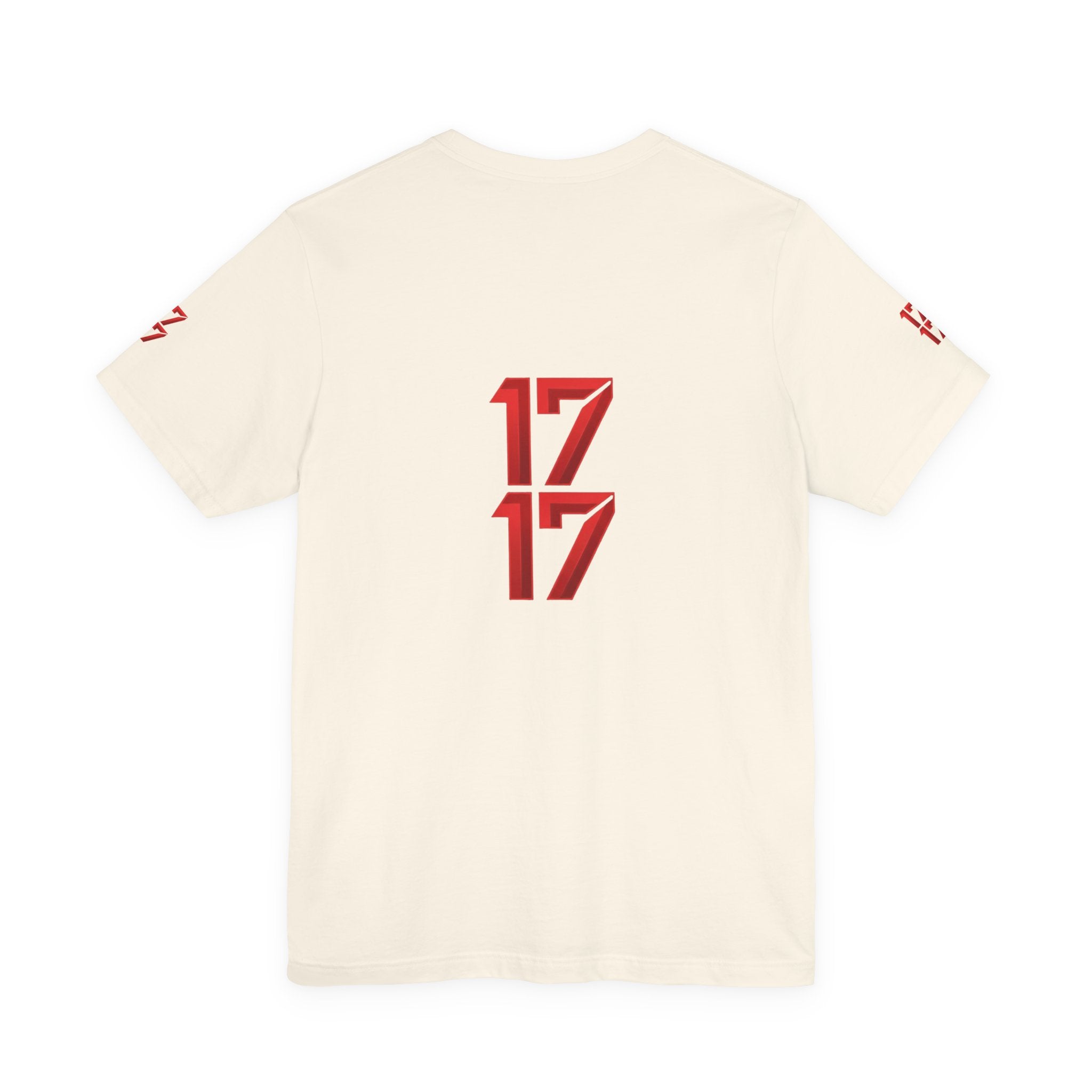 Stay Krazi Graffiti Tee — Red 17 Streetwear T‑Shirt