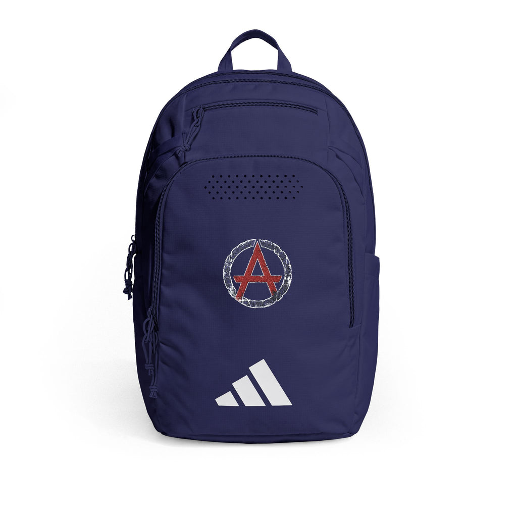 Embroidered Defender 5 Backpack — Patriotic 'A' Crest (Adidas)