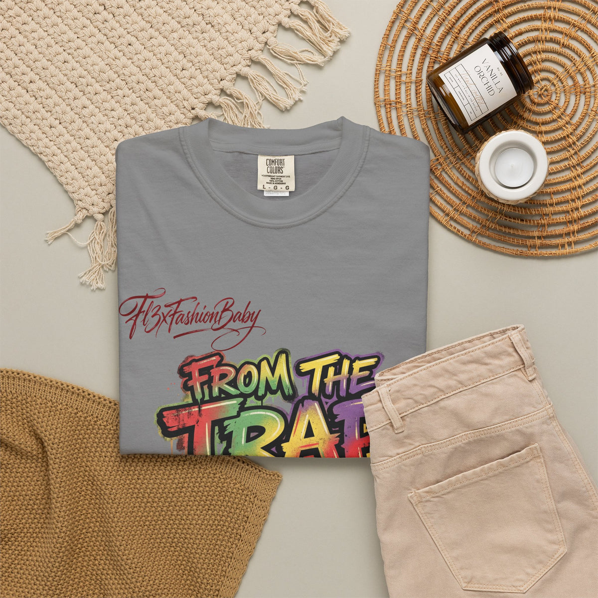 From the Trap to the Mob Graphic Tee — Streetwear Rap Culture T-Shirt