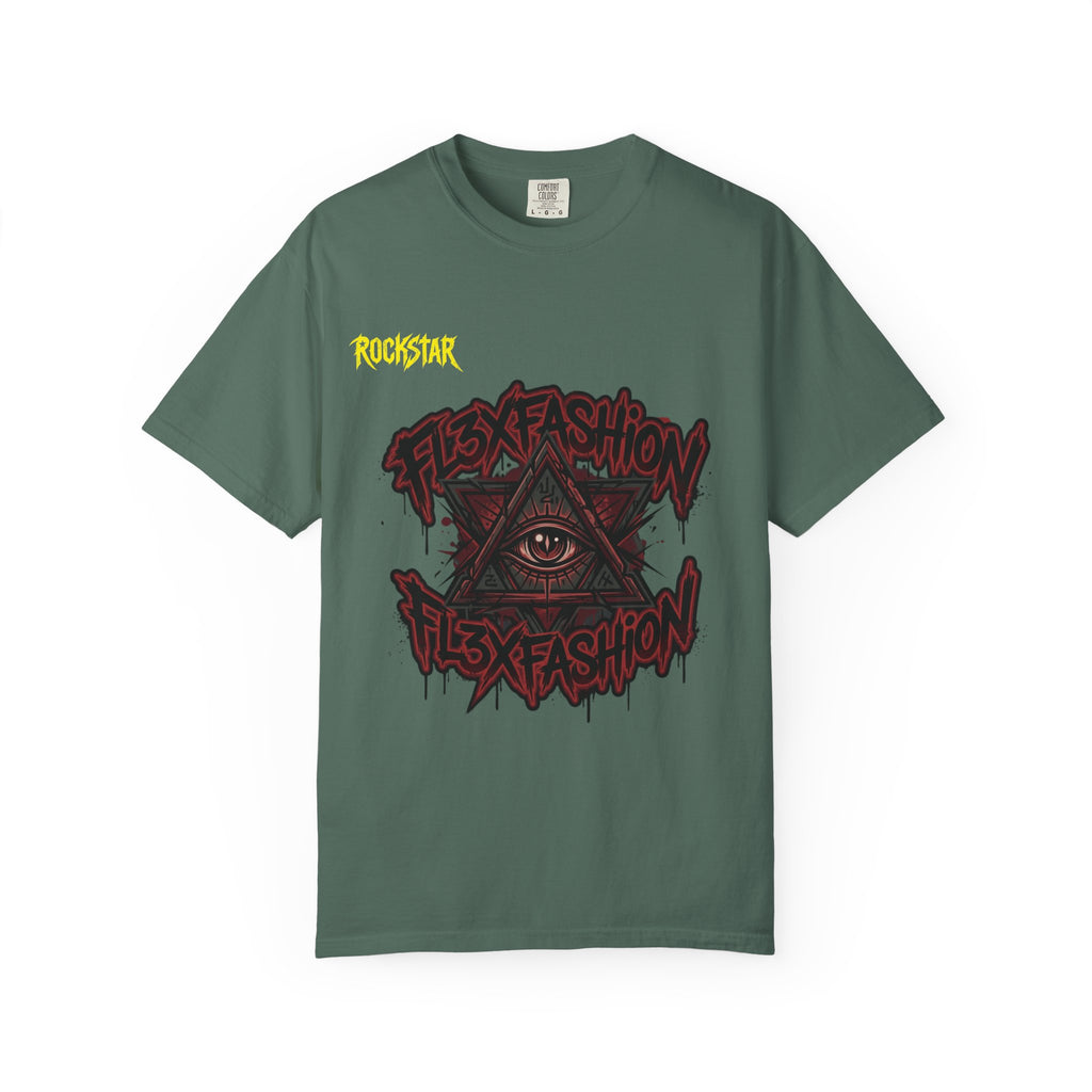 Graphic Tee — “Flex Fashion” All-Seeing Eye Streetwear T-Shirt