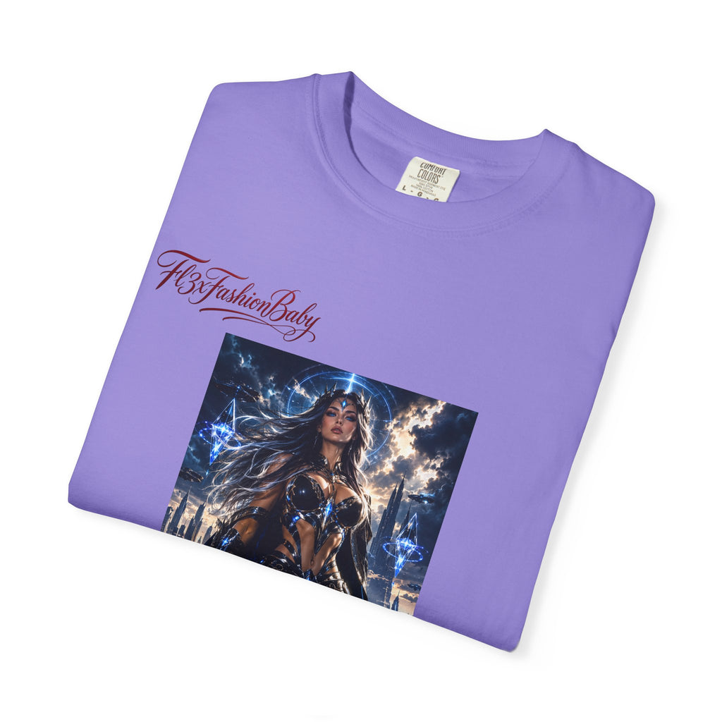 Fantasy Warrior Graphic T-Shirt — "FB7FashionBaby" Logo Tee