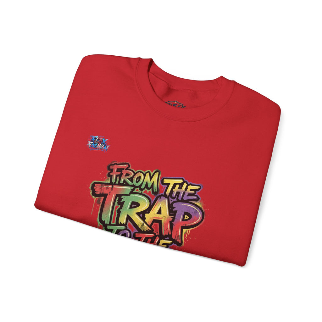 Graffiti "From the Trap to the Mob" Crewneck Sweatshirt