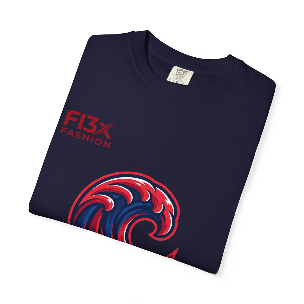 Wave Emblem T-Shirt — 'I'm A Soldier' Graphic Crew Tee