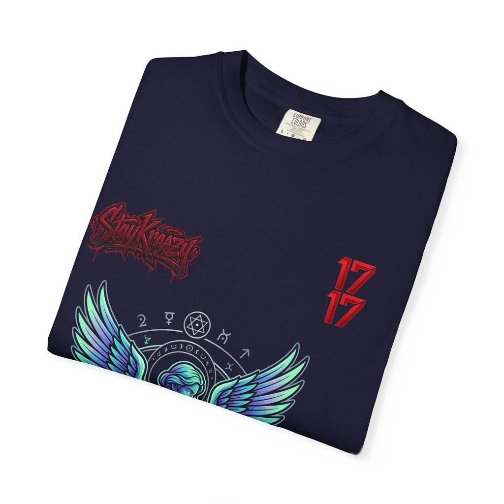 Angel & Devil Graphic T-Shirt — '24 Hours To Live' Streetwear