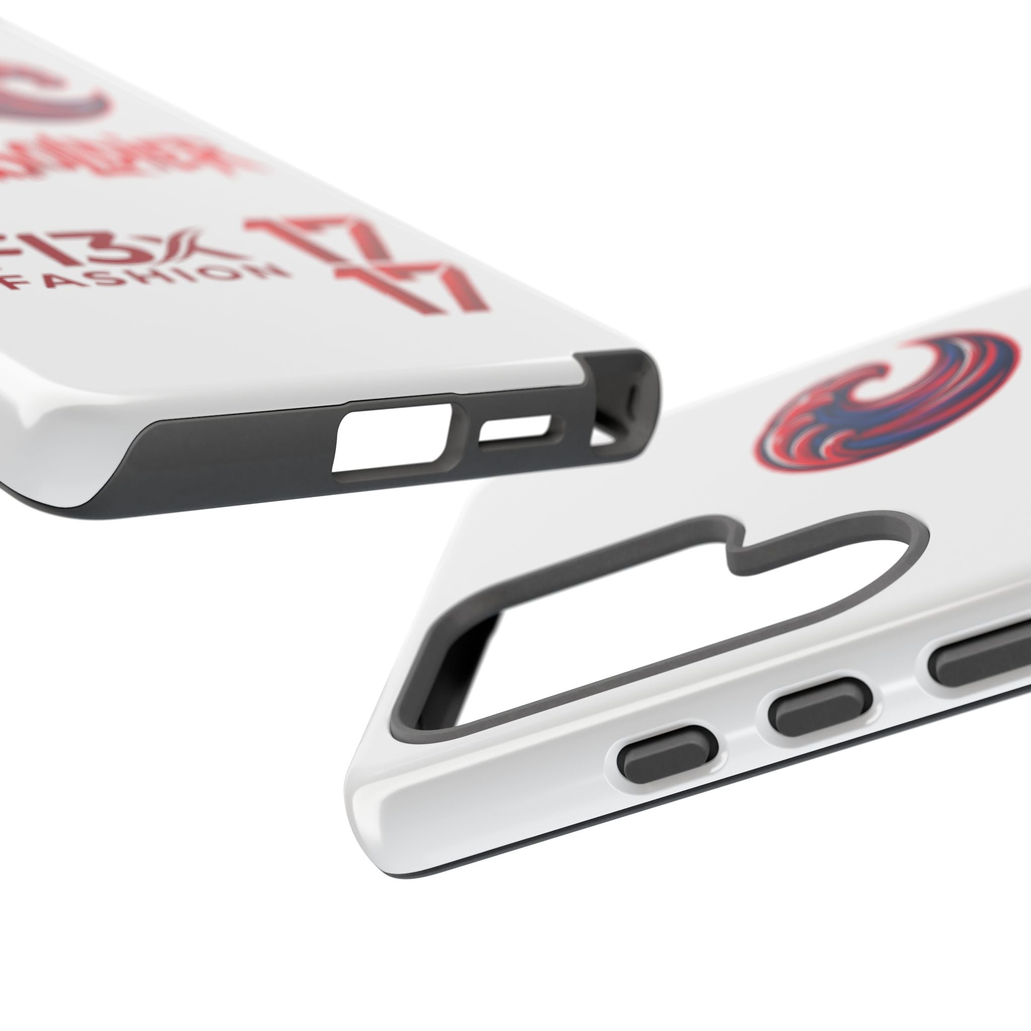 Phone Case — 'ImaSoldier' Red Wave Protective Hard Case