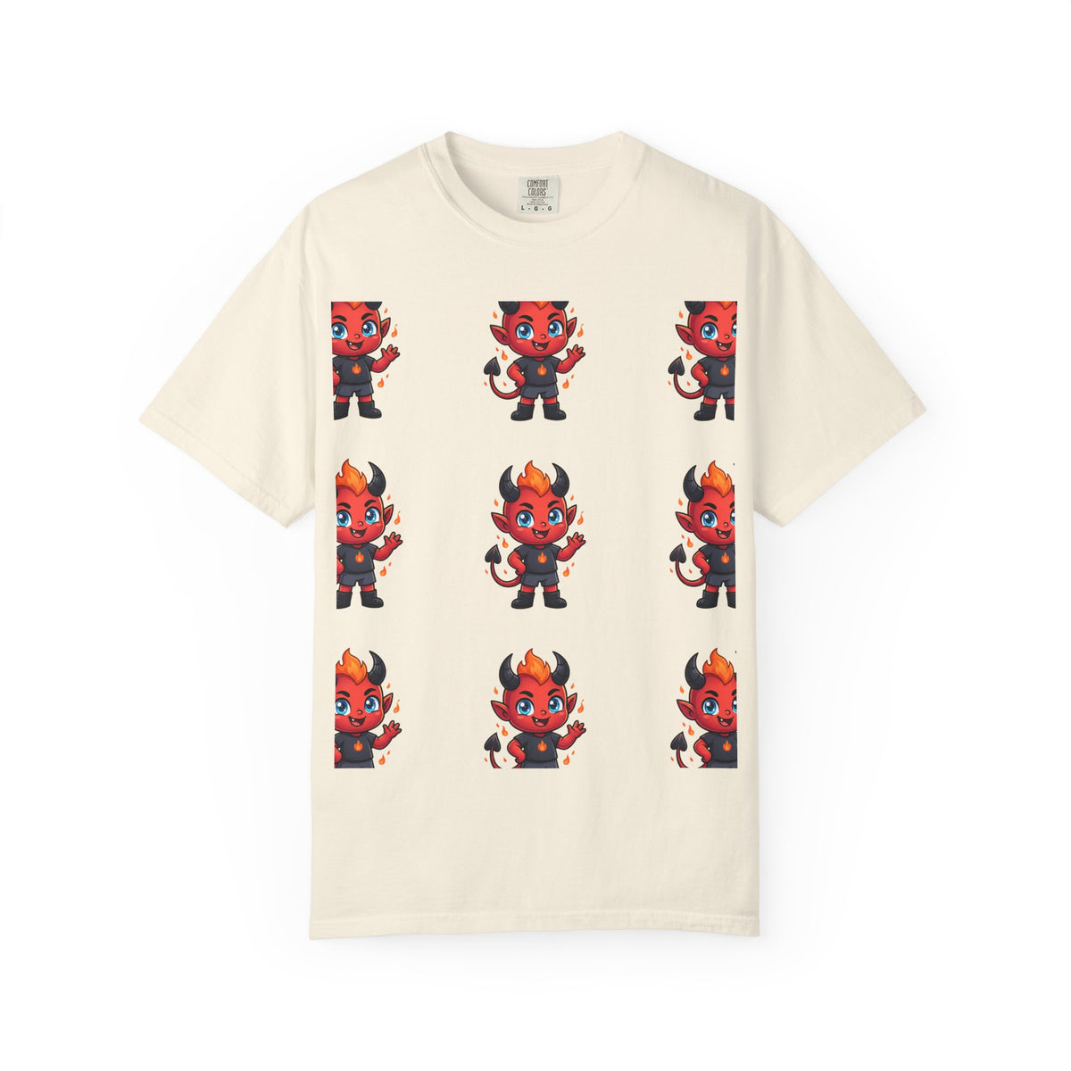 Illuminati Israel Pyramid T-Shirt with Devil Character Pattern
