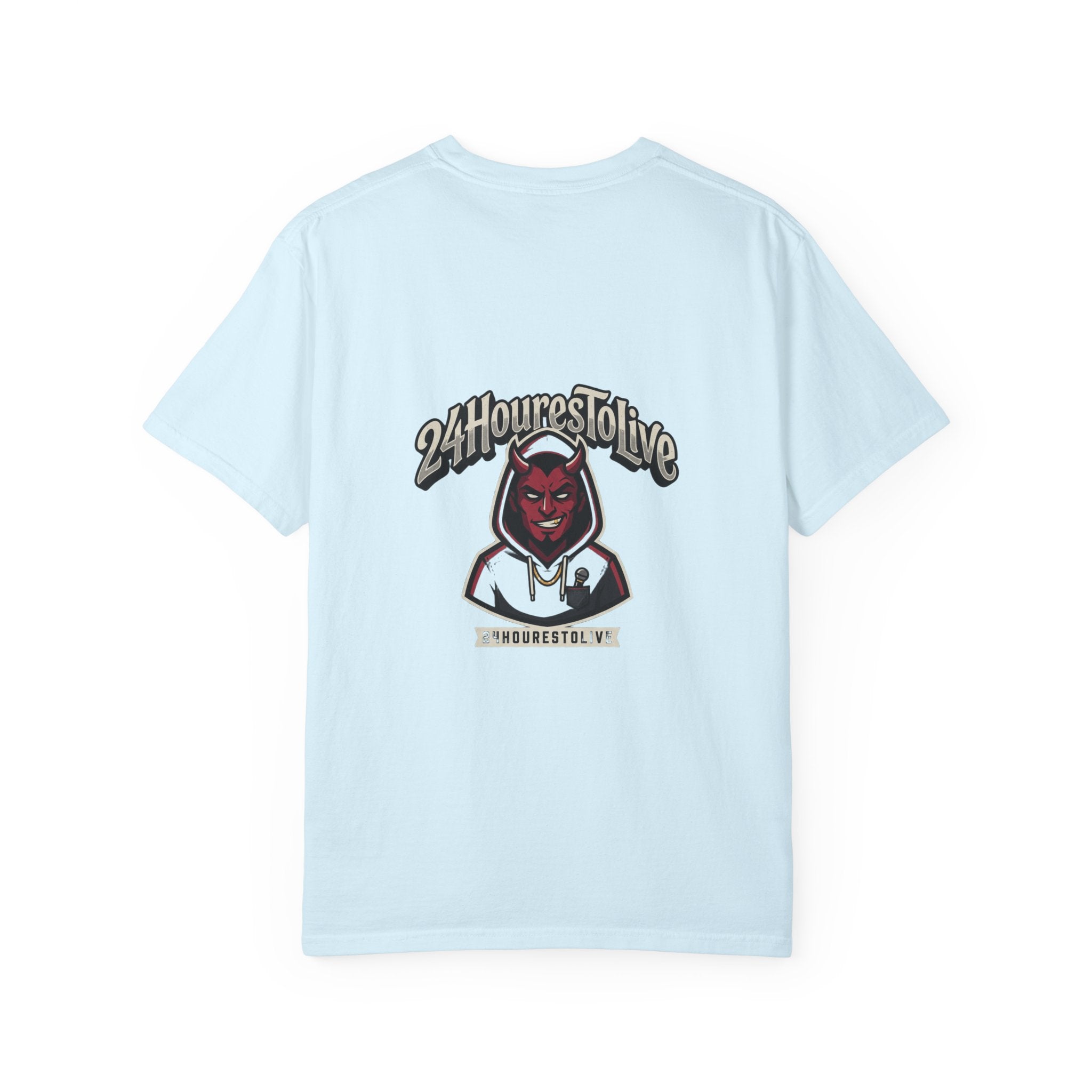Angel & Devil Graphic T-Shirt — '24 Hours To Live' Streetwear
