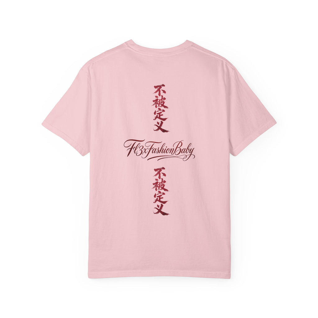 Graphic T-Shirt — Urban Asian-Inspired Logo Tee with Kanji & Devil Icon