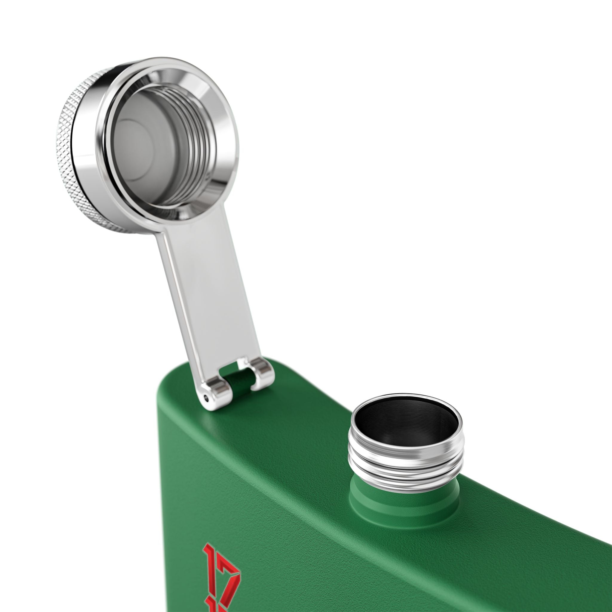 Flask — 'Stay Krazy' Graffiti Stainless Steel 6oz Hip-Hop Flask