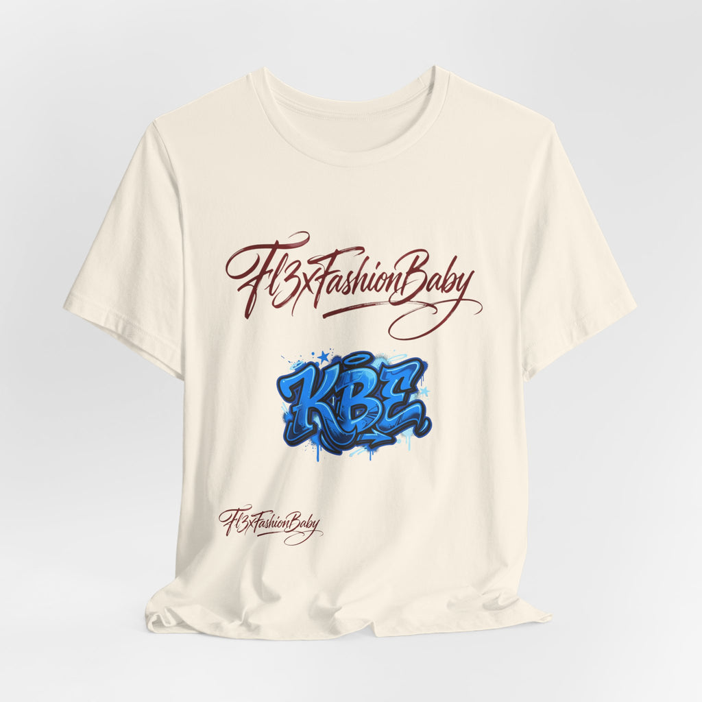 KBZ Graffiti Logo Tee — FBxFashionBaby Script Graphic T-Shirt