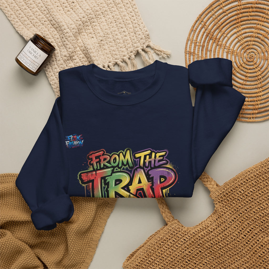 Graffiti "From the Trap to the Mob" Crewneck Sweatshirt