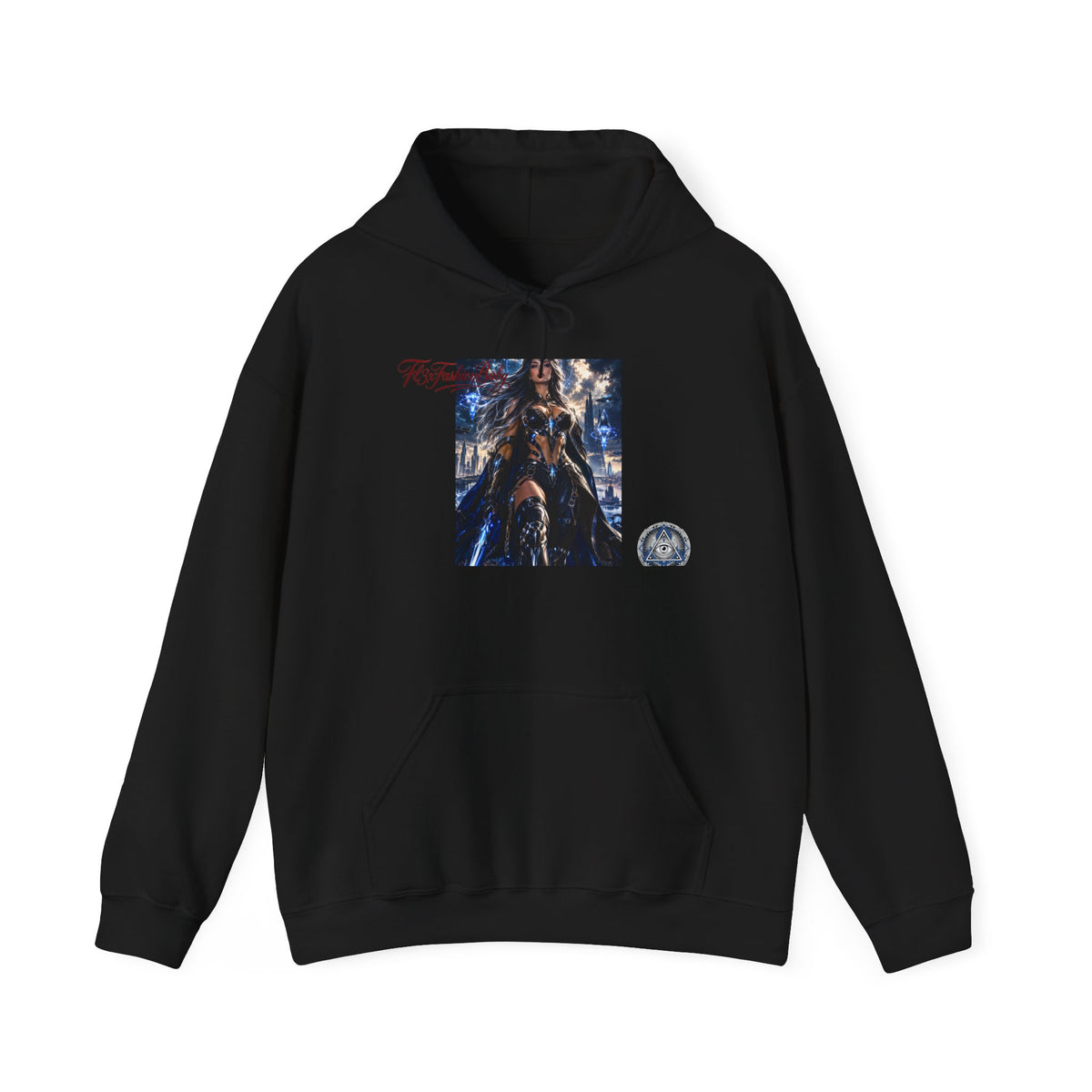 Hoodie - 'Ride or Die' Urban Night Rider Graphic Hoodie
