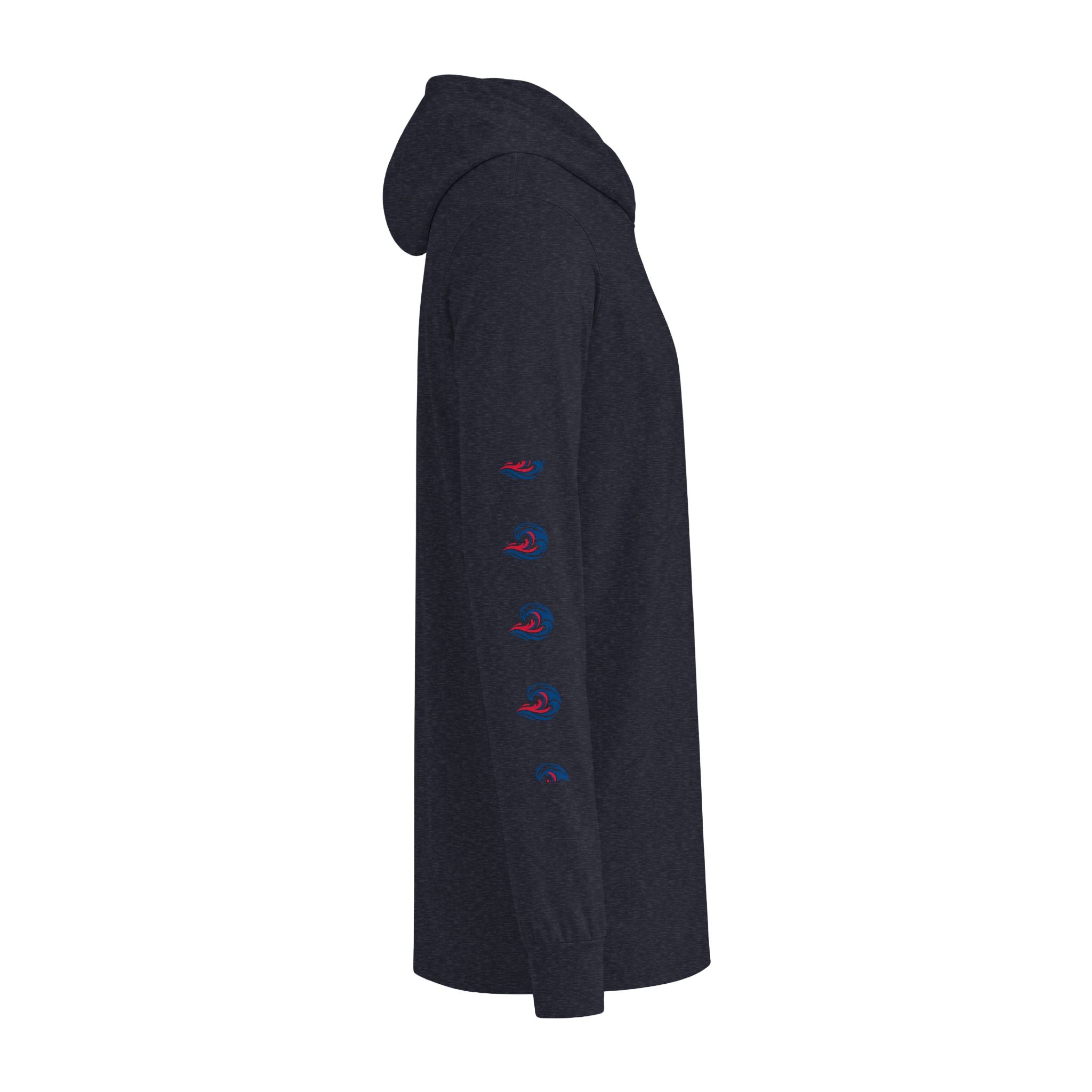 Criminal Mind Graphic Hooded Long-Sleeve Tee
