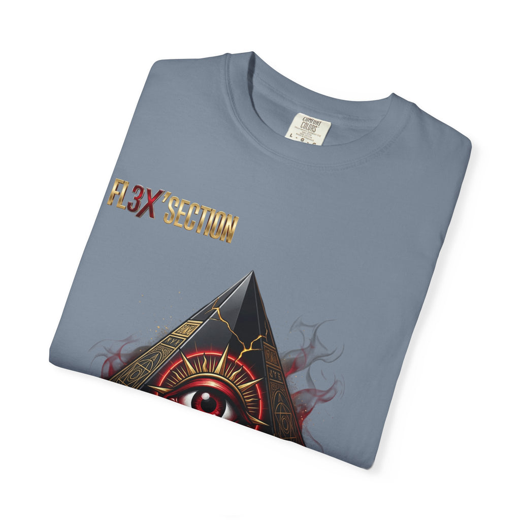 All-Seeing Eye Pyramid T-Shirt — "Visio Et Imperium" Graphic Tee