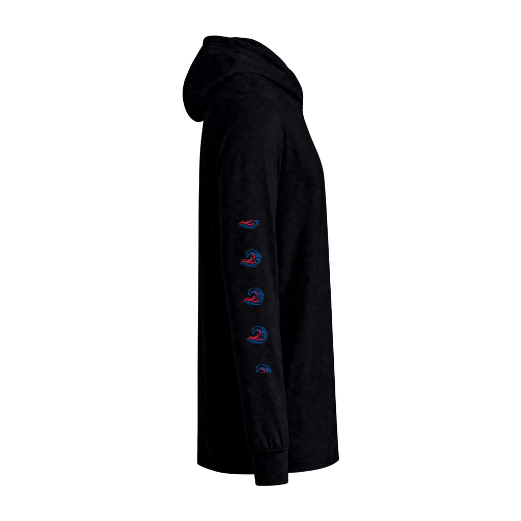 Criminal Mind Graphic Hooded Long-Sleeve Tee