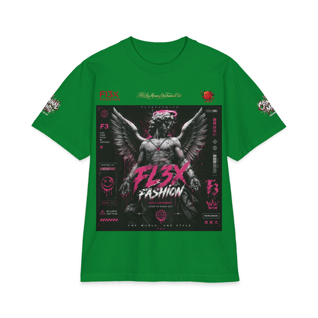 Angel Statue Graphic T‑Shirt — FL3X Fashion Streetwear