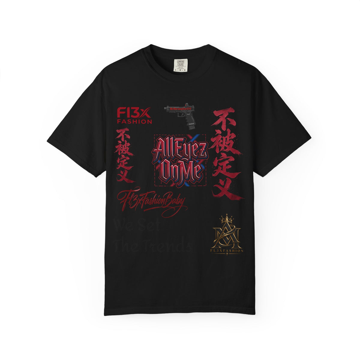 Graphic Tee — Asian Calligraphy & Streetwear Logo T-Shirt