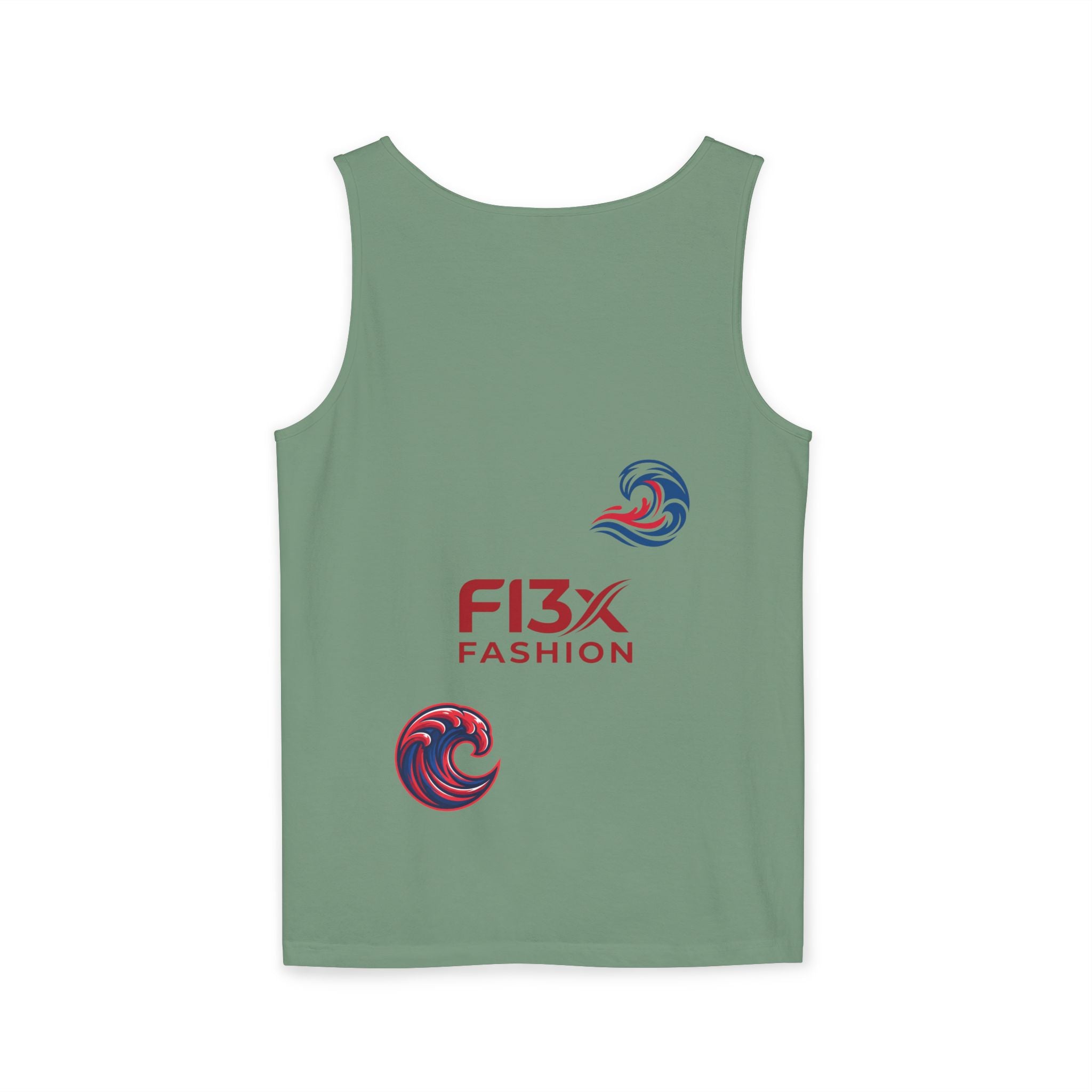 Graphic Tank Top — Colorful Street Art & Drip Logo Design