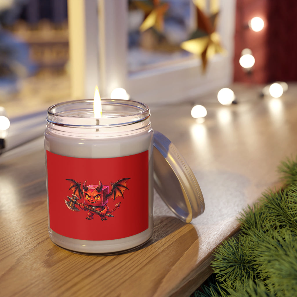 Devil Demon Candle — 9oz Scented Soy Jar