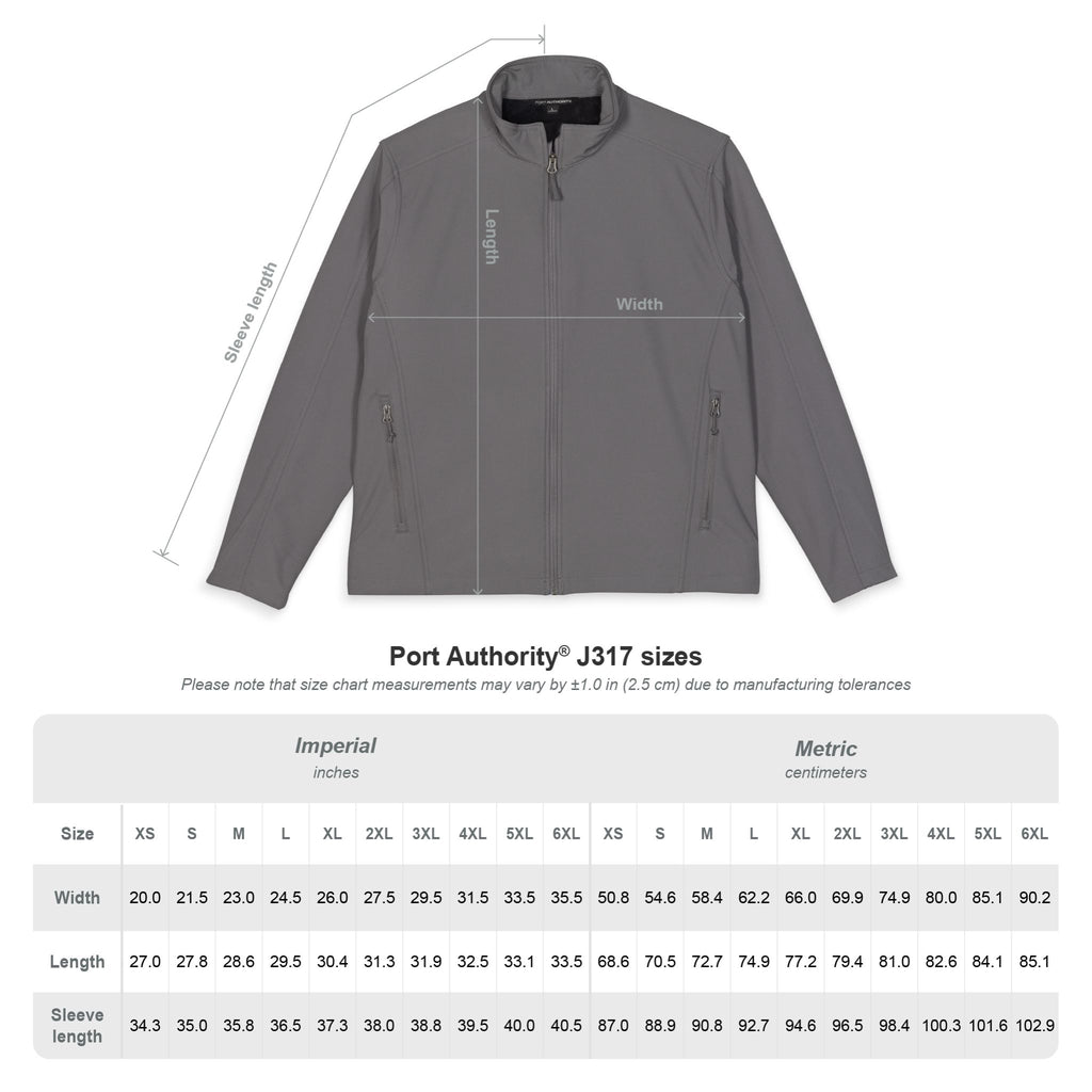 Port Authority® Men's Core Soft Shell Jacket (Embroidery)