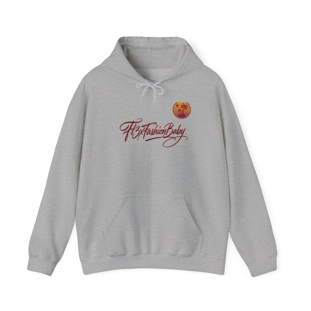 FBS Fashion Baby Script Hoodie – Retro Sun Logo Pullover