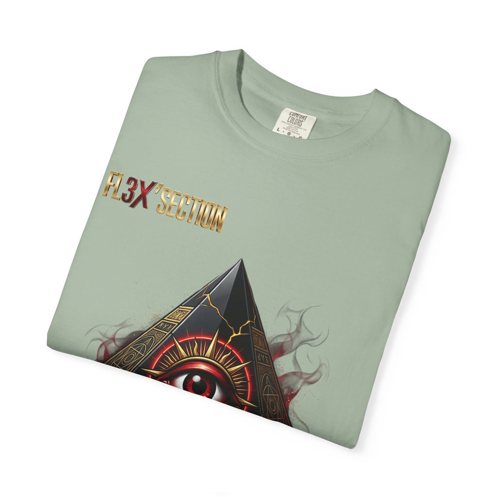 All-Seeing Eye Pyramid T-Shirt — "Visio Et Imperium" Graphic Tee