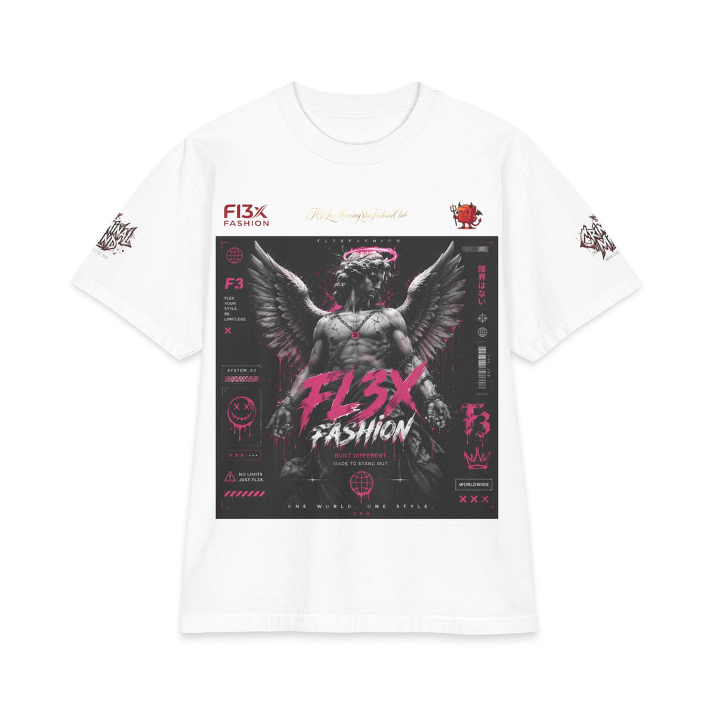 Angel Statue Graphic T‑Shirt — FL3X Fashion Streetwear
