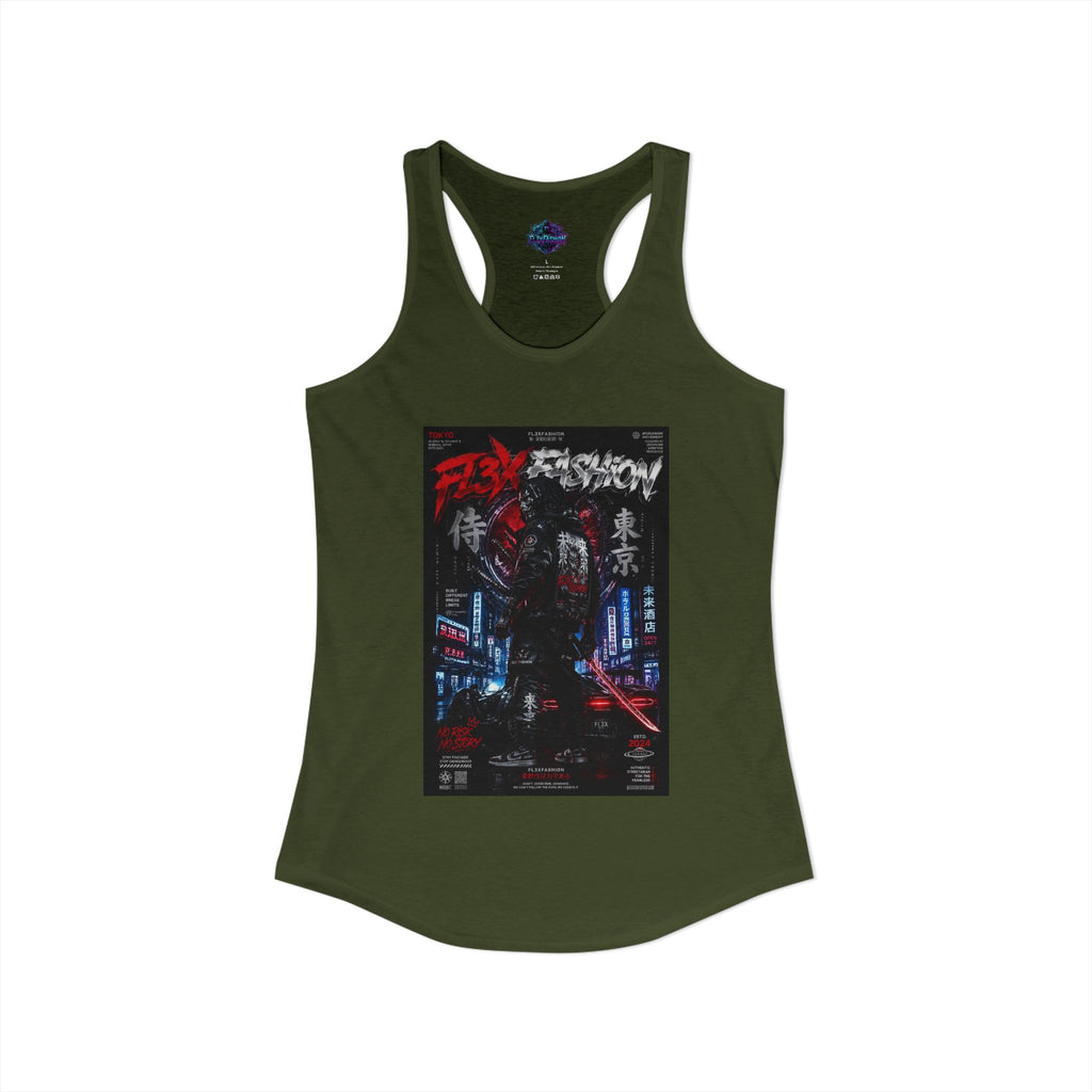Women's Ideal Racerback Tank by Fl3xFashion