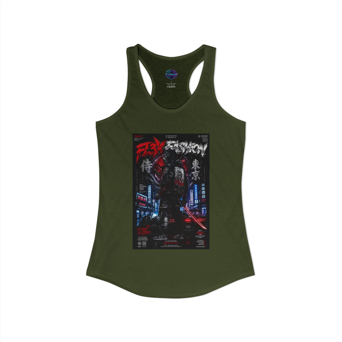 Women's Ideal Racerback Tank by Fl3xFashion