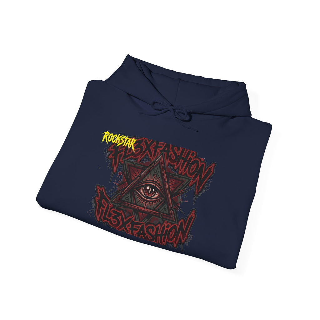 Conspiracy Eye Graphic Hoodie — All-Seeing Eye Streetwear Sweatshirt