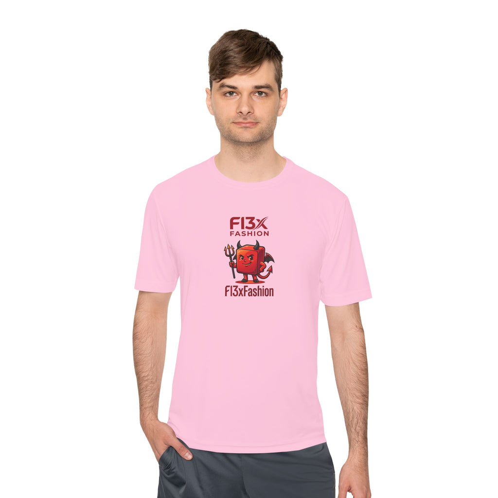F13x Fashion Devil Logo Tee — Moisture-Wicking Athletic Shirt