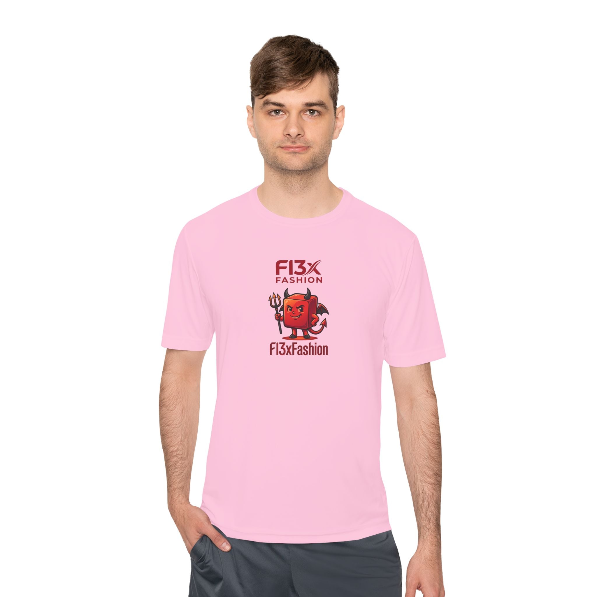 F13x Fashion Devil Logo Tee — Moisture-Wicking Athletic Shirt