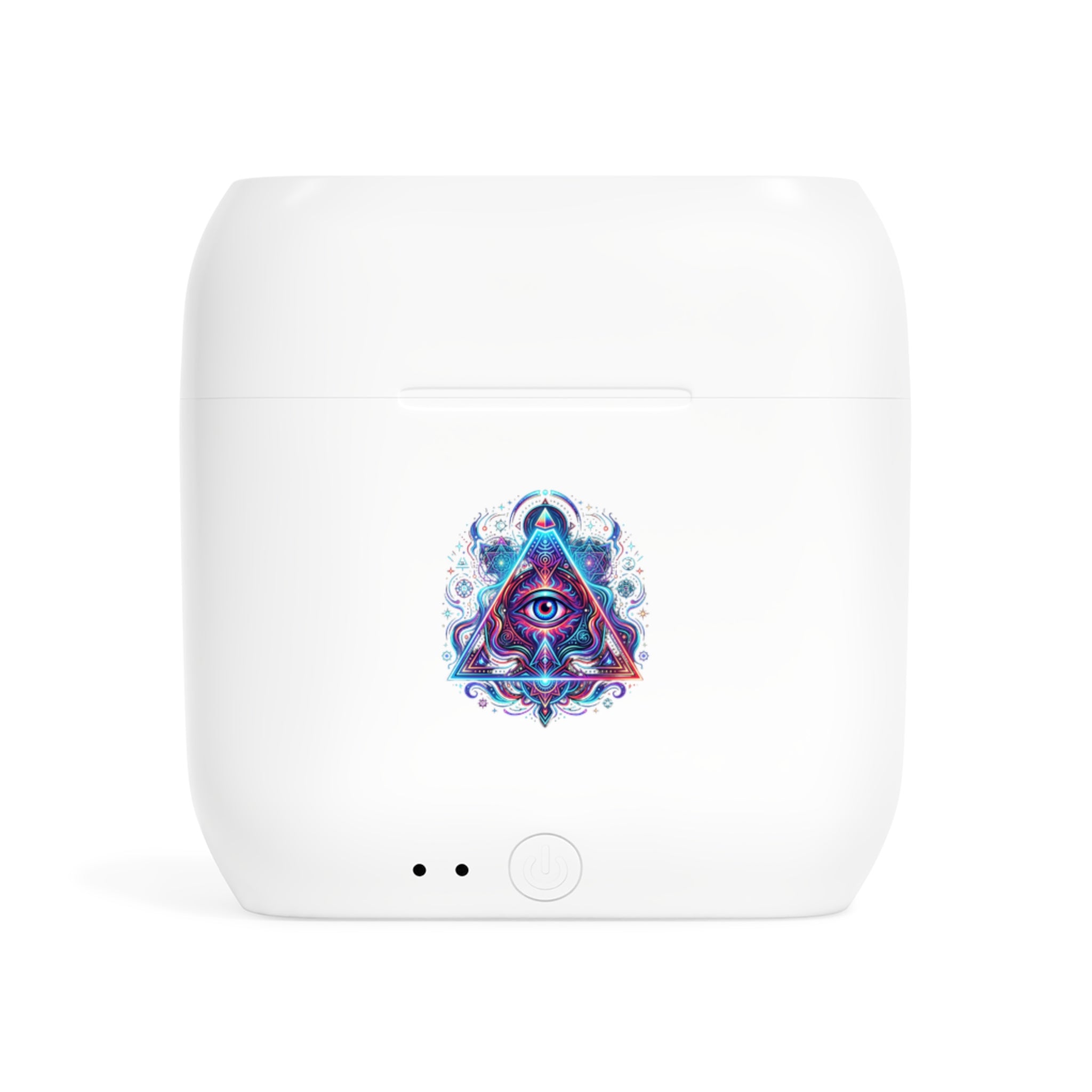 Wireless Earbuds Case — Mystic All-Seeing Eye Triangle Design