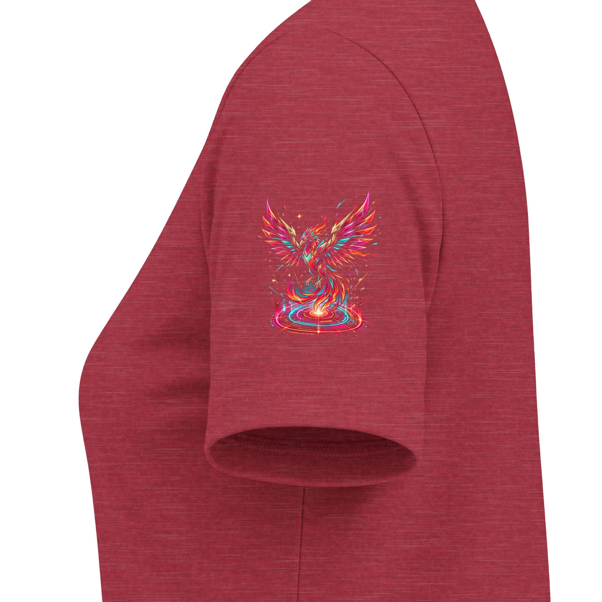 Women's V-Neck Tee — 'F13x Fashion' Floral Logo & Devil Graphic