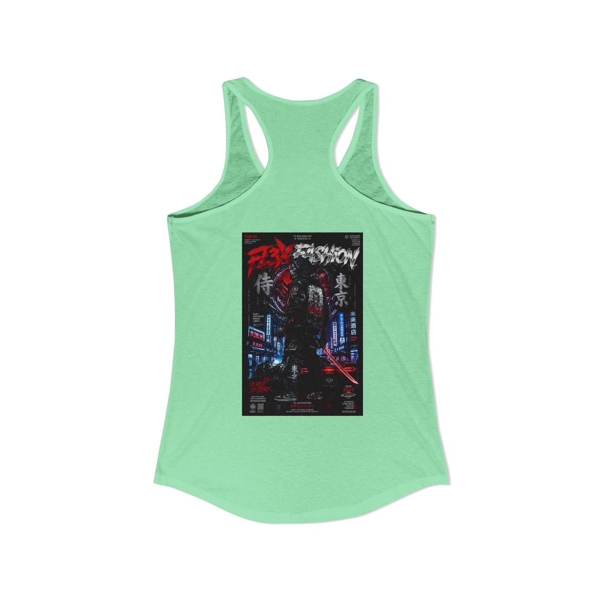 Women's Ideal Racerback Tank by Fl3xFashion