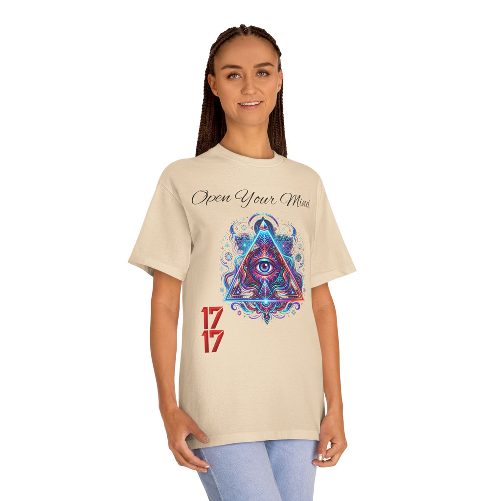 Open Your Mind Tee — Psychedelic All-Seeing Eye Graphic T-Shirt