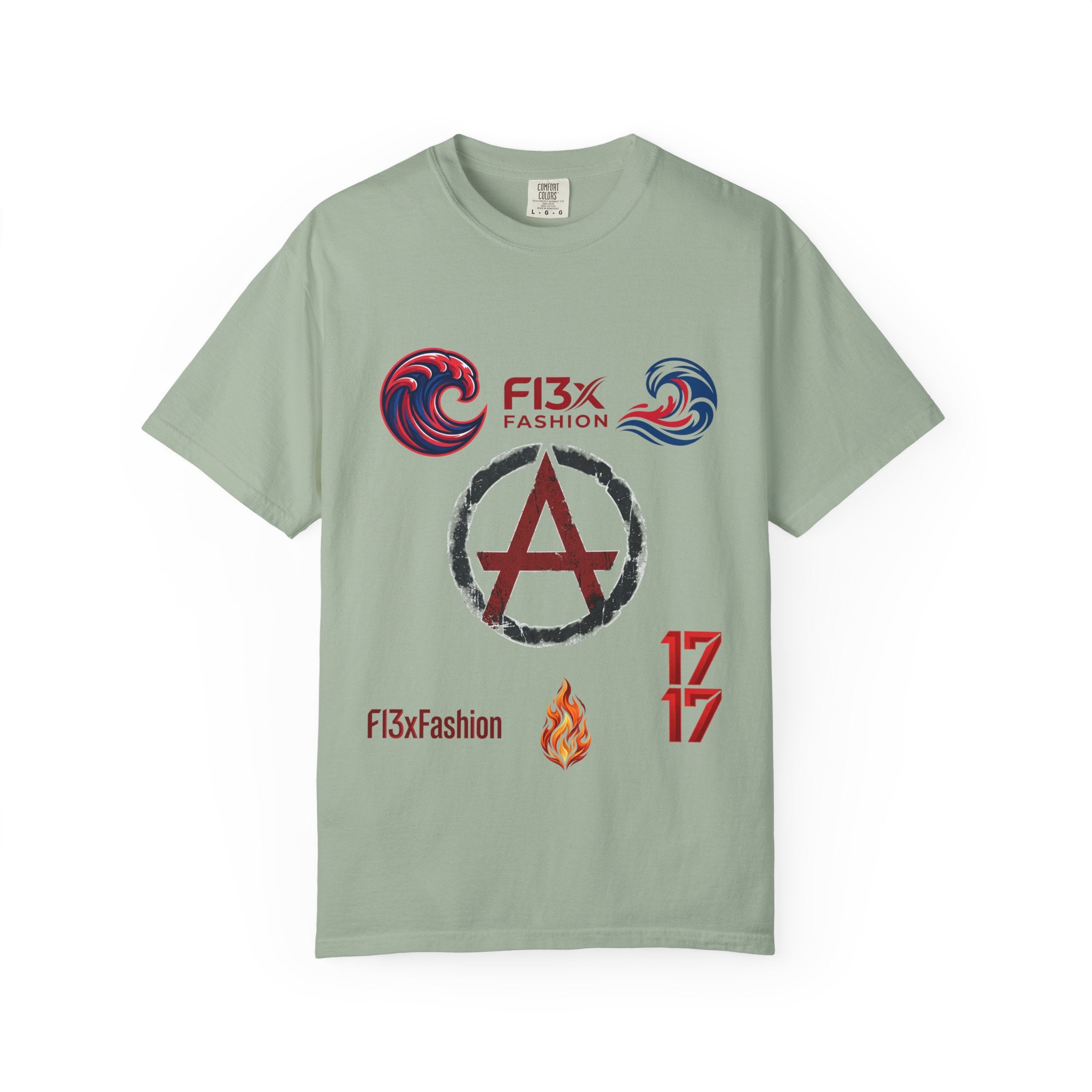 Graphic T-Shirt — 'Just Be You' FI3x Fashion Wave Logo Tee