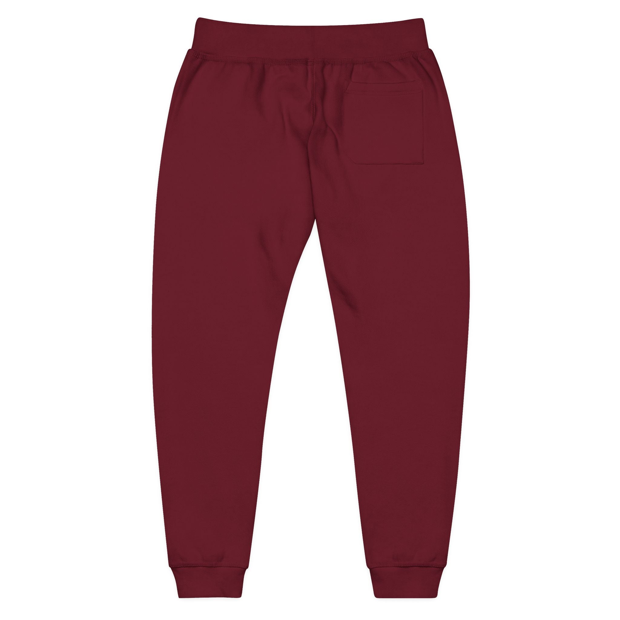 Embroidered '17' Fleece Sweatpants — Cozy Casual Joggers