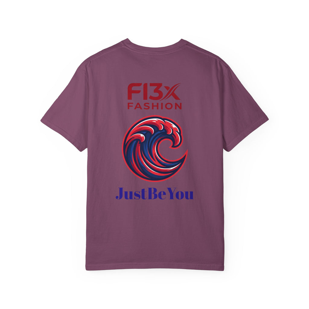 Graphic T-Shirt — 'Just Be You' FI3x Fashion Wave Logo Tee
